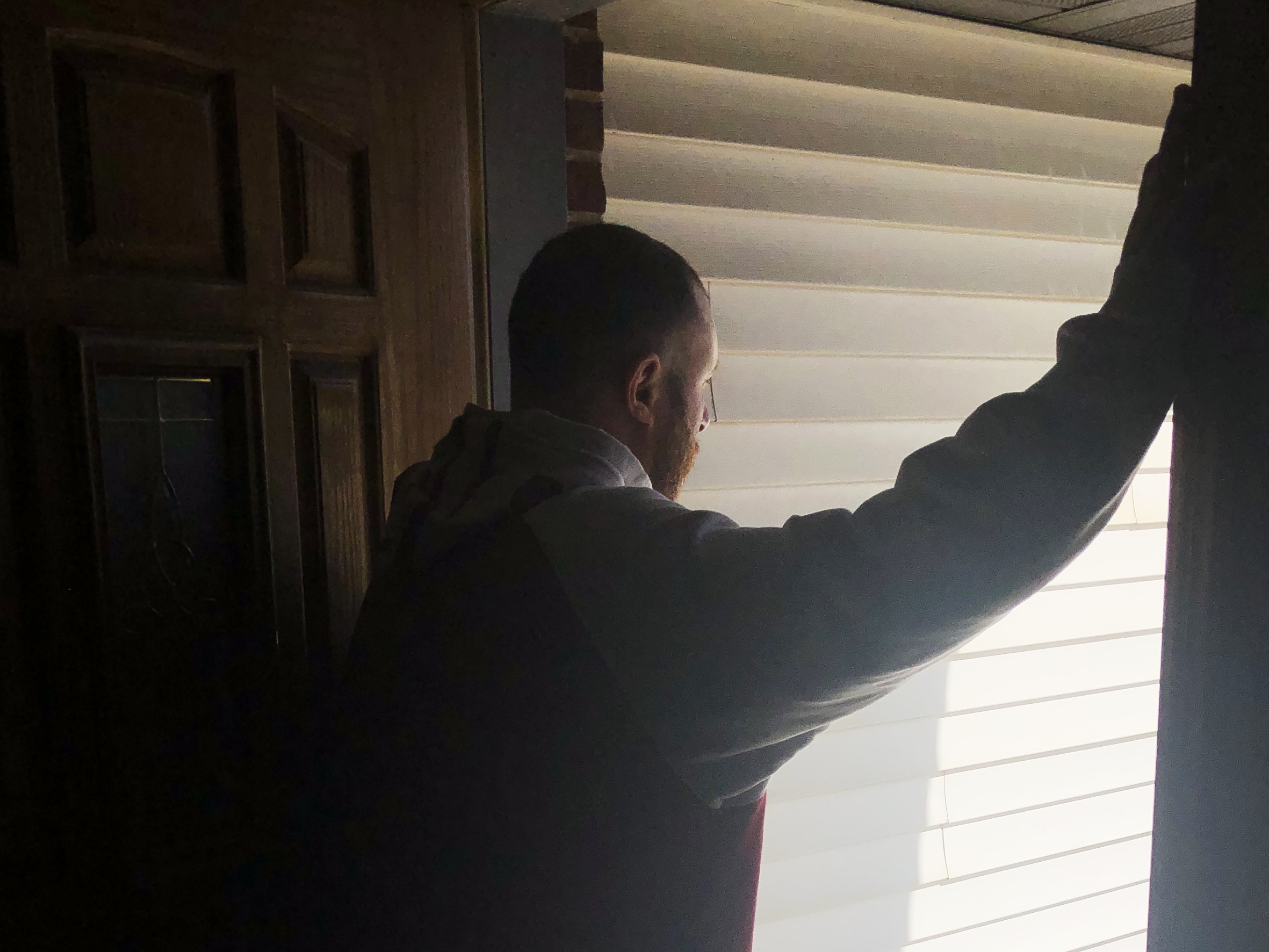 caption: A Wisconsin combat veteran was driving down the highway in February when he suddenly found his name, license plate number and mental health information broadcast on the radio, on television and posted on electronic billboards across the state as part of a "Green Alert." A new Wisconsin law allows authorities to put that information out the same way an AMBER Alert publicizes missing children.