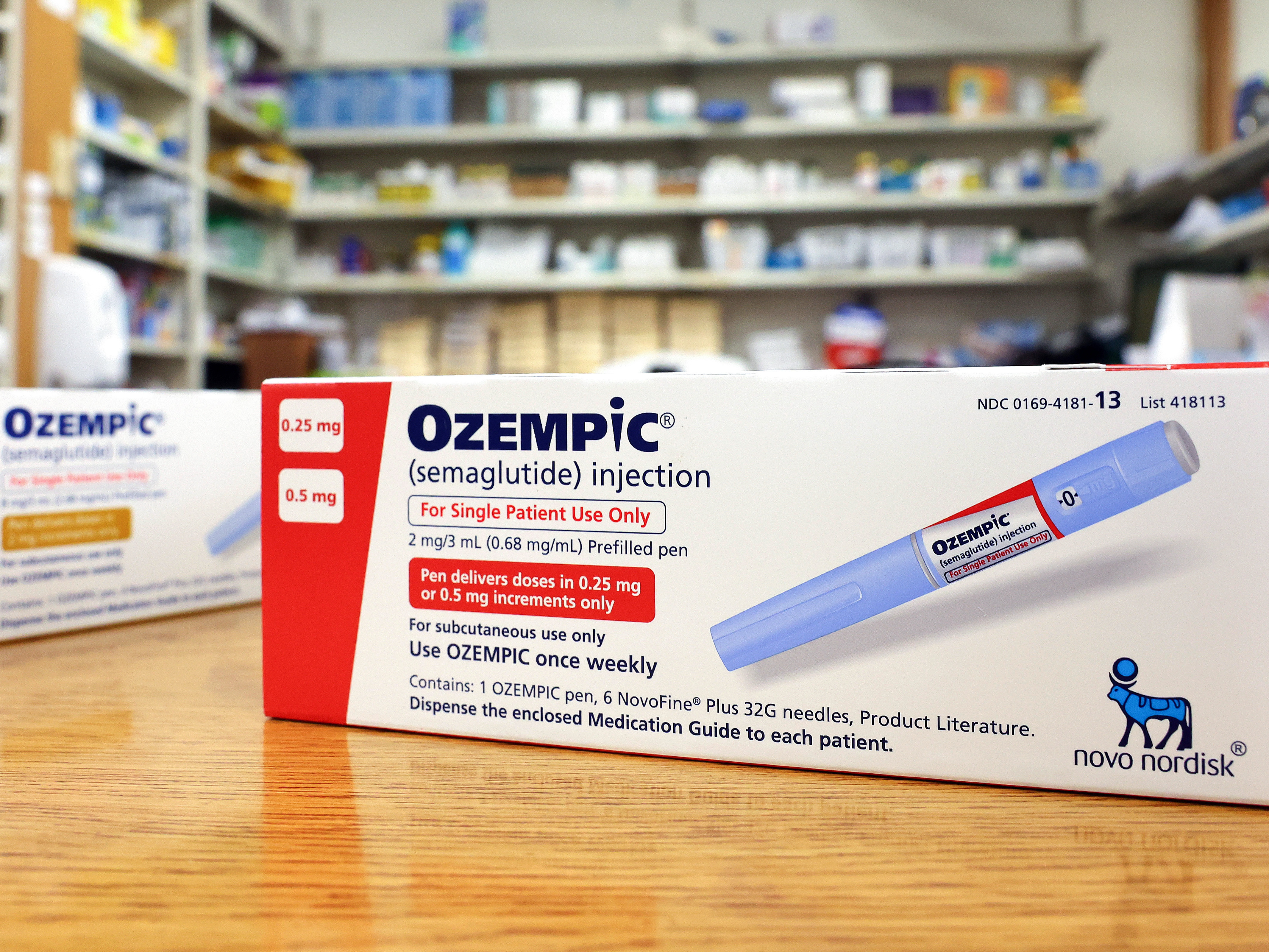 caption: Ozempic, approved by the Food and Drug Administration for Type 2 diabetes, is racking up blockbuster sales because many people are taking it to lose weight. As more people try it, reports to the FDA about possible side effects are rising.