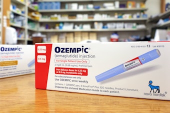 caption: Ozempic, approved by the Food and Drug Administration for Type 2 diabetes, is racking up blockbuster sales because many people are taking it to lose weight. As more people try it, reports to the FDA about possible side effects are rising.