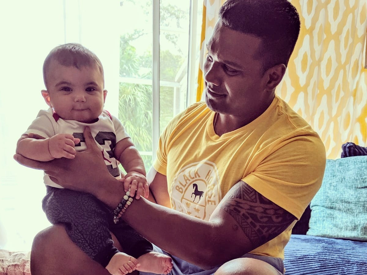 caption: <strong>Alresch Jayawardena i</strong><strong>mmigrated to the U.S. from Sri Lanka </strong><strong>on July 4, 1991</strong>