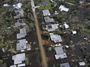caption: Hurricane Ian caused $112.9 billion dollars and more than 150 deaths when it slammed into south Florida in 2022, making it the costliest climate-fueled disaster in the U.S. last year.