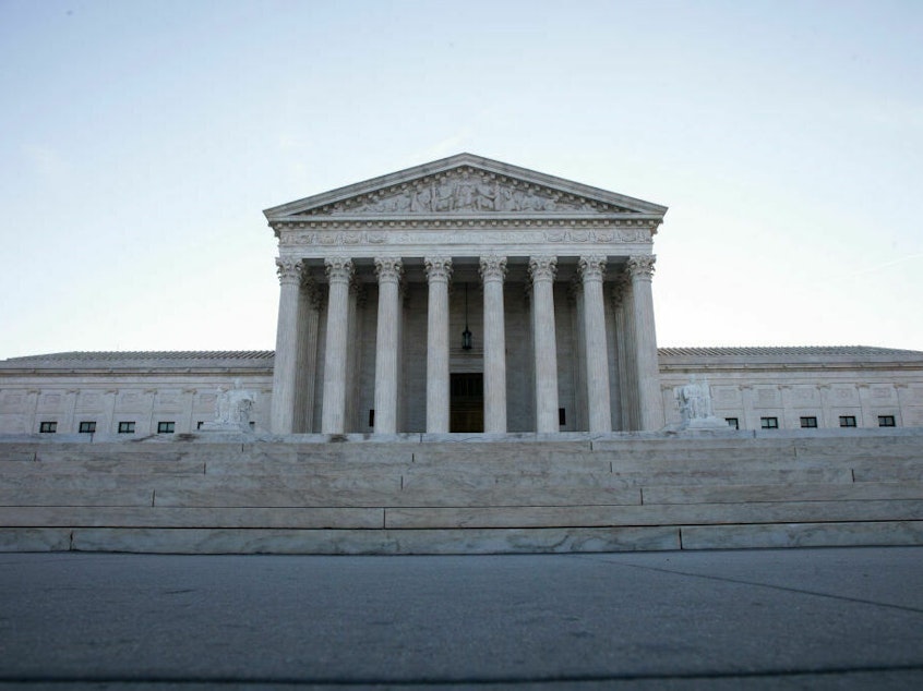 caption: On Friday<strong>, </strong>the Supreme Court intervened to allow Idaho's criminal abortion ban to take effect and agreed to hear an appeal in April.
