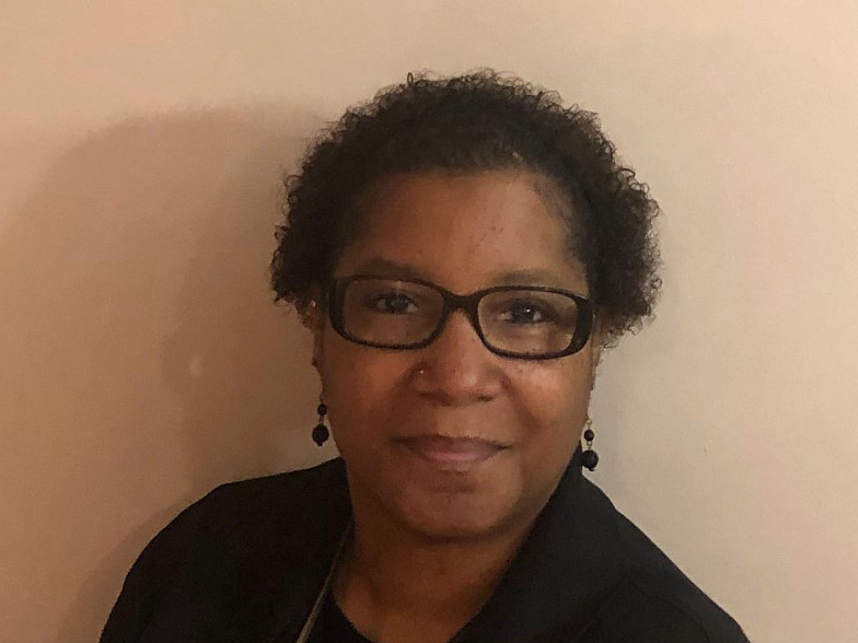 caption: Michelle Lee, who has worked for Safeway for 32 years, wishes customers would be patient when they encounter shortages. "They can't understand why they keep coming back and we don't have" items like toilet paper, she says.