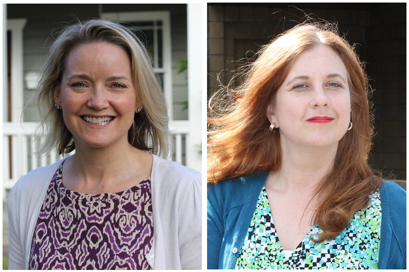 caption: Seattle City Council District 1 candidates Shannon Braddock and Lisa Herbold.