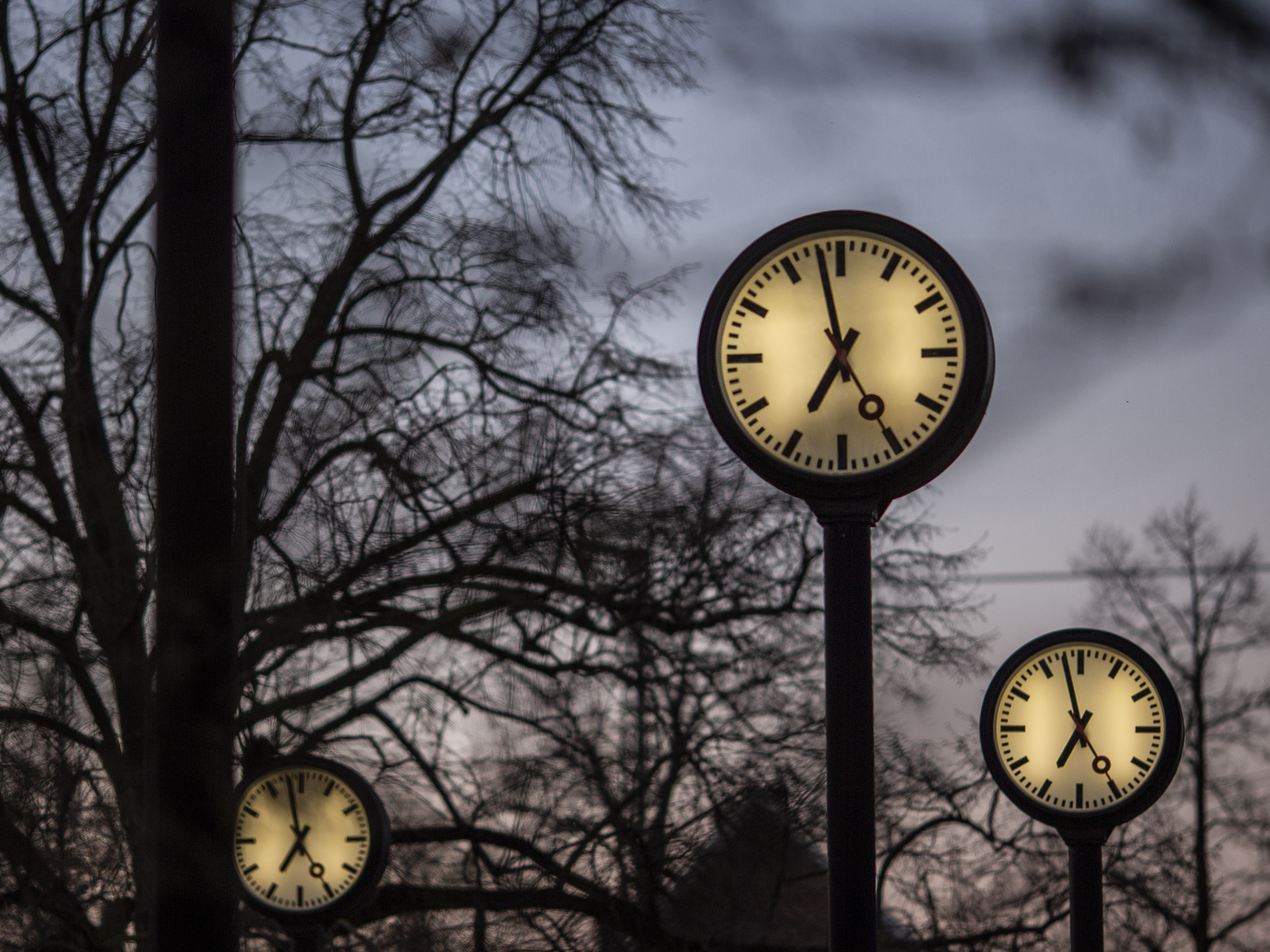 caption: Early mornings may still feel dark and wintry, but the season is about to change. This weekend most of the U.S. will "spring forward" — setting clocks forward one hour — as daylight saving time begins.