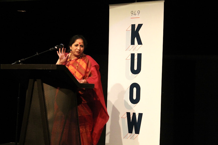 caption: Madhura Nirkhe at ACT Theatre