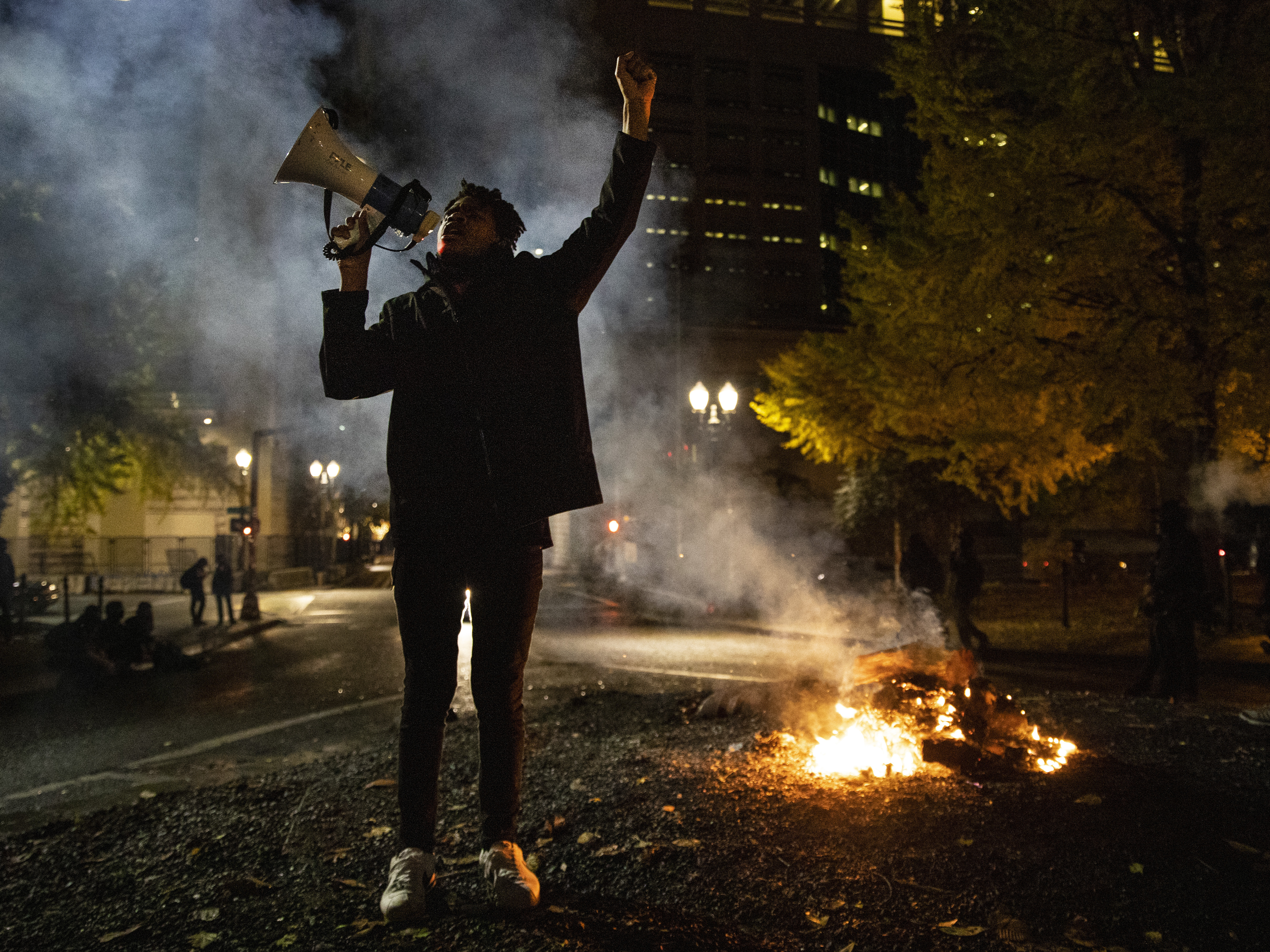 caption: The energy behind the Black Lives Matter movement this year, which included this protest in Portland, Ore., has led activists to push for changes to juvenile justice practices.
