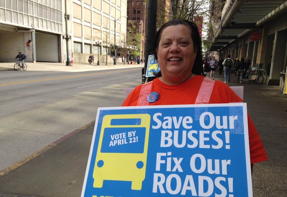 caption: Metro Transit operator Lisa Nault says there's a free shuttle downtown as an alternative after the ride free zone ended, but no one knows about it.