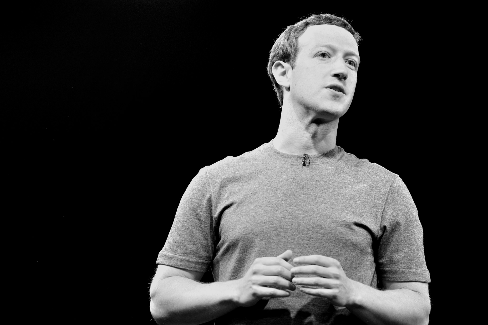 caption: Facebook CEO Mark Zuckerberg.