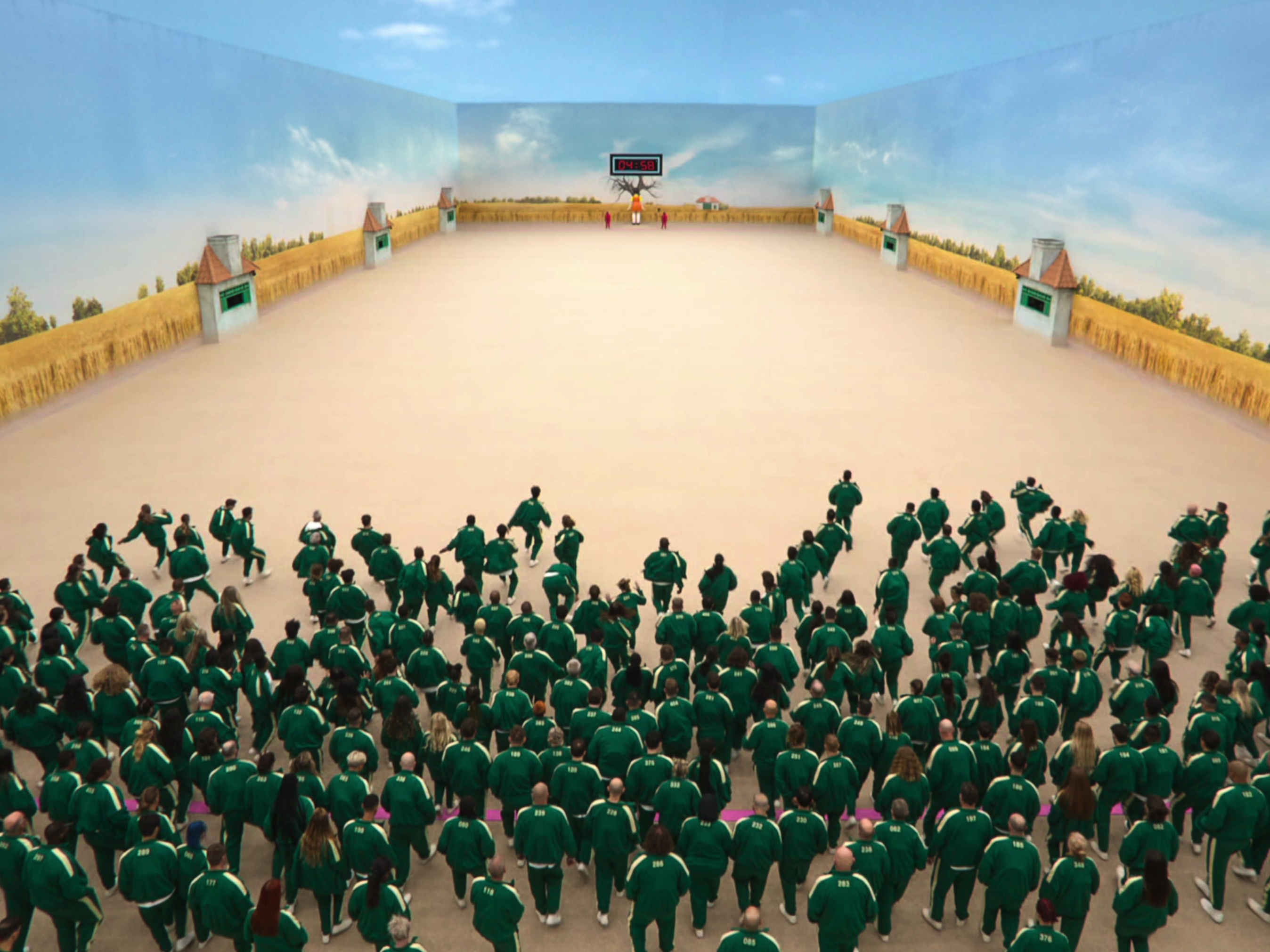 caption: <em>Squid Game: The Challenge</em> is a reality game show based on the sensational 2021 South Korean drama series. But this gruesome, creatively misbegotten concept should never have made it past the first meeting.