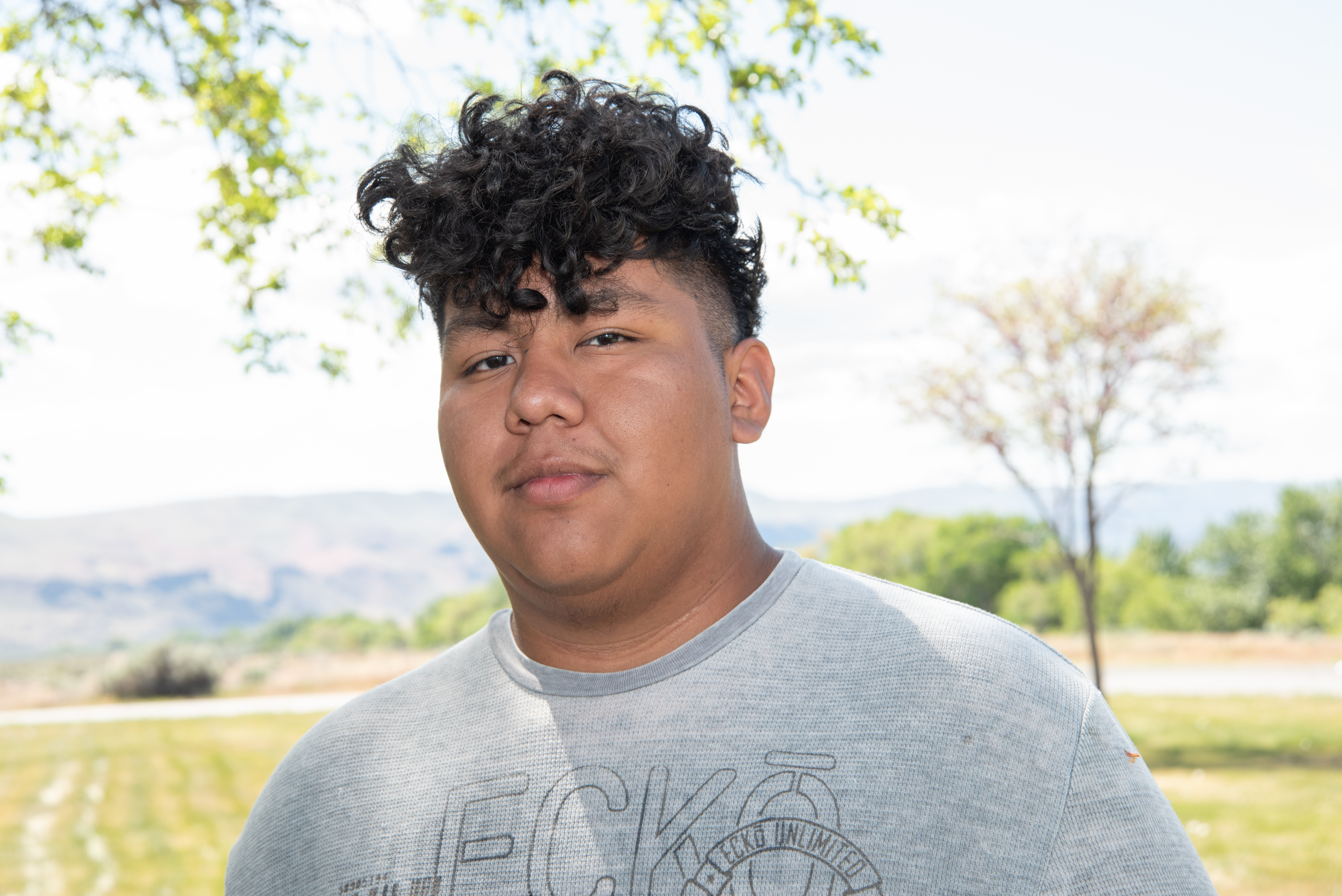 caption: Jordan Ashue, 18, says he was surprised by how long it will take to clean up portions of Hanford.