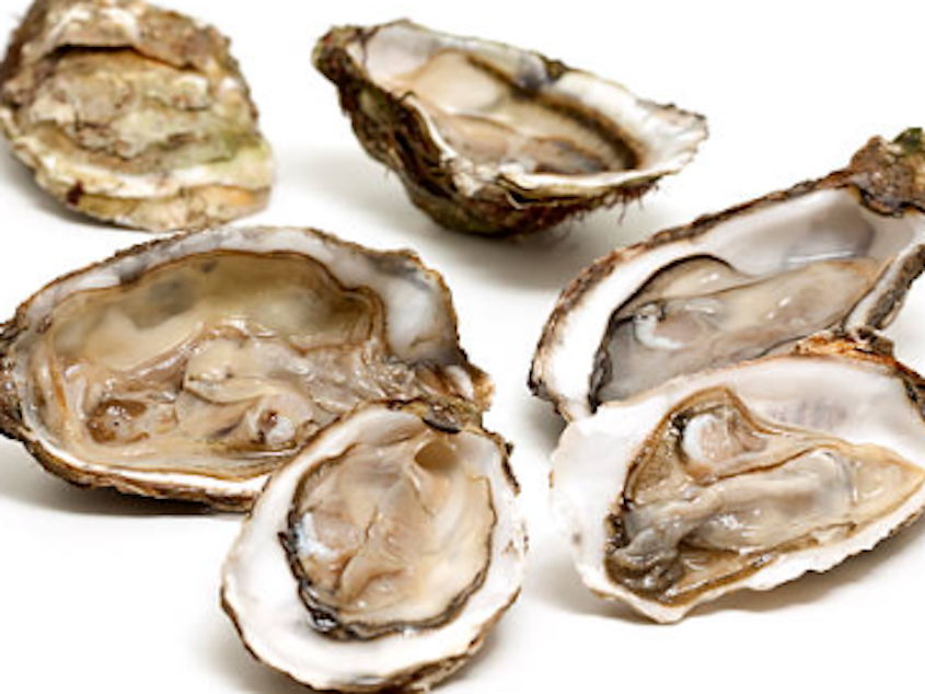 caption: The FDA is working with federal, state, and local officials to investigate a multi-state outbreak of norovirus illnesses linked to raw oysters, the agency said Wednesday.