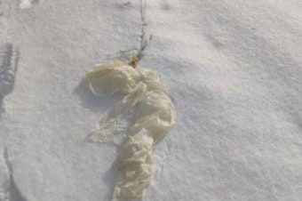 caption: One of the balloons the General Staff of the Armed Forces of Ukraine says they shot down.