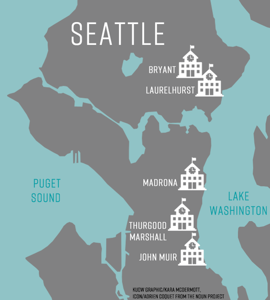 Elementary Map laurelhurst