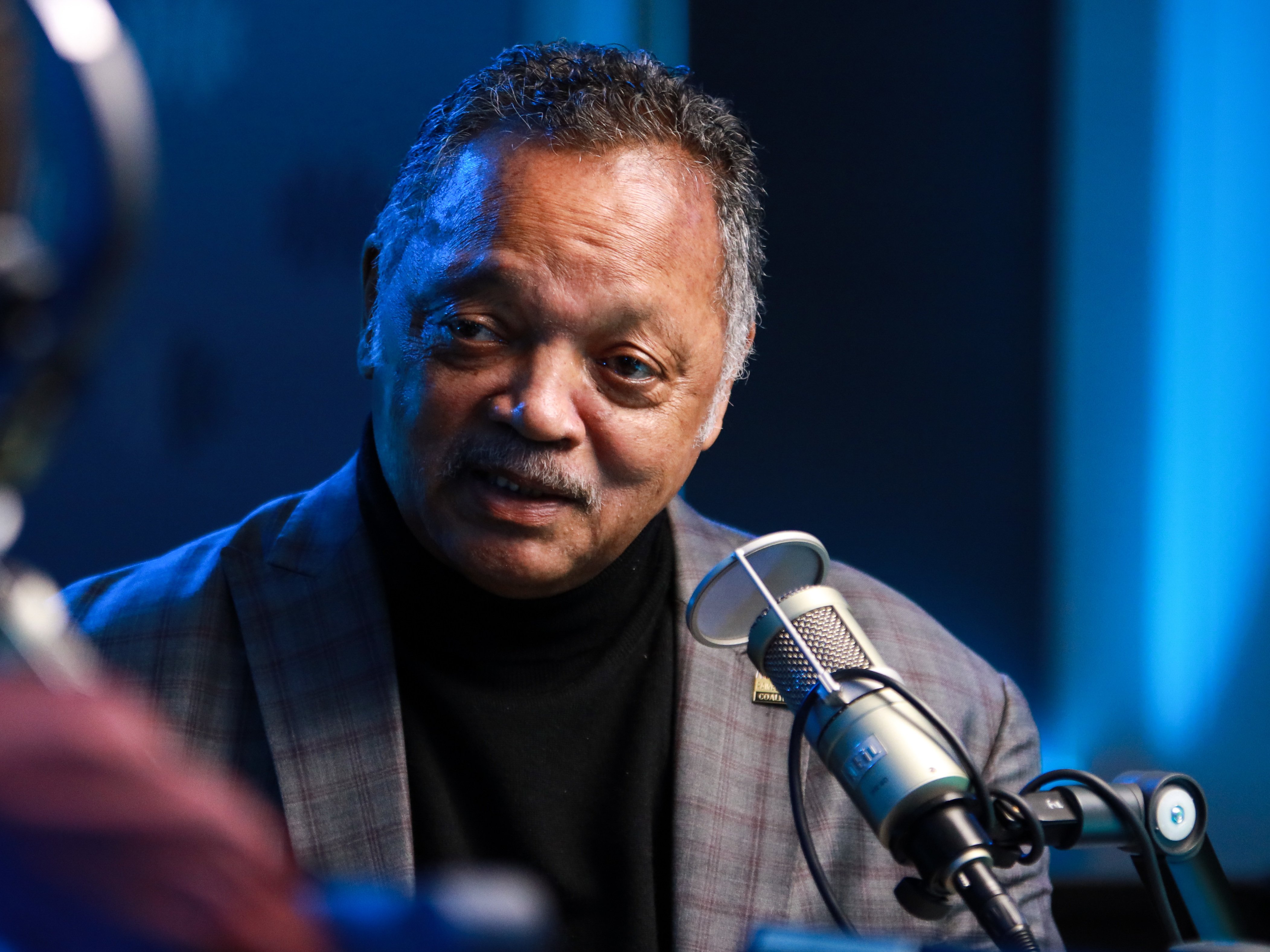 caption: The Rev. Jesse Jackson died Tuesday at the age of 84.