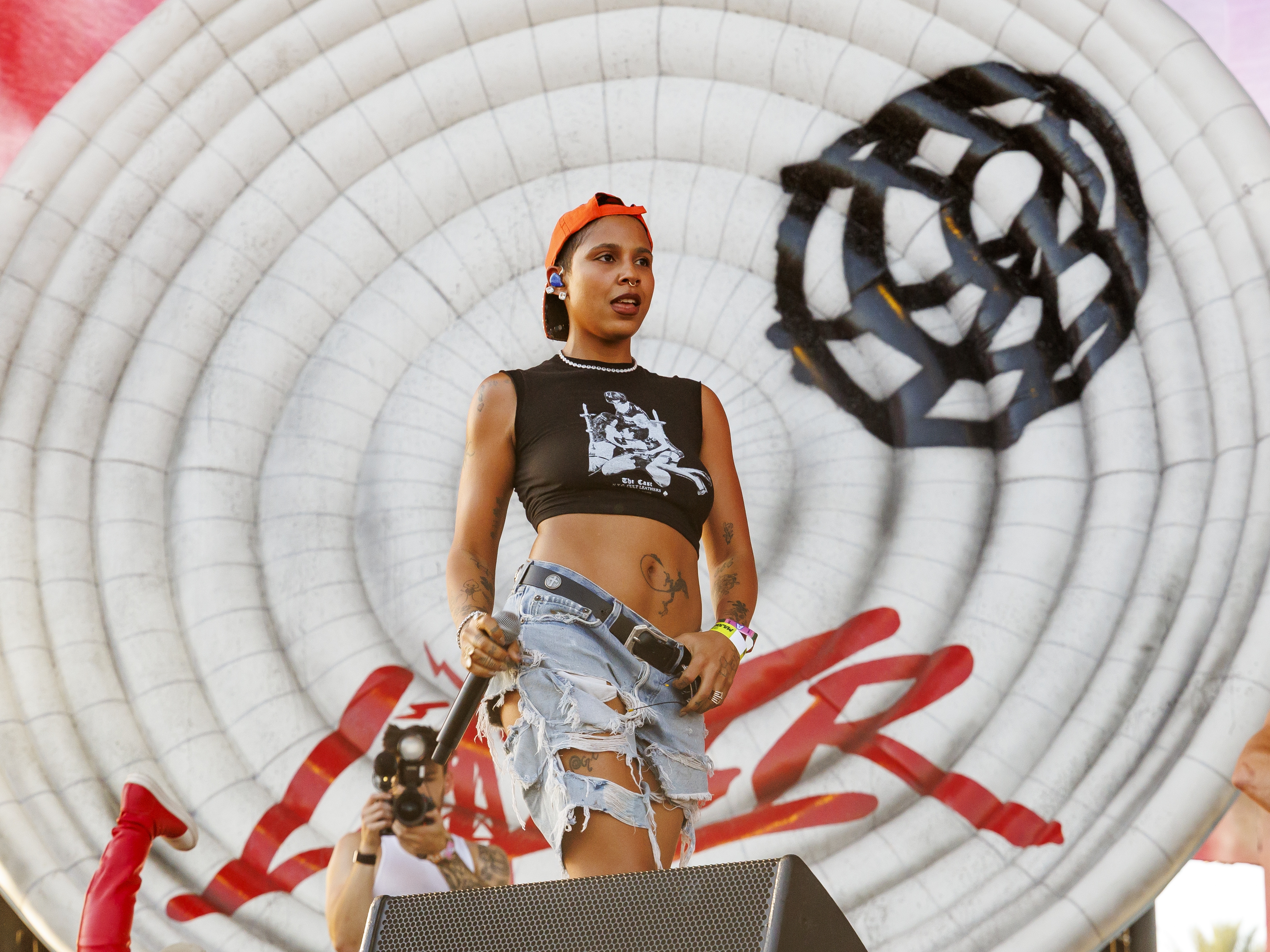 caption: "It feels so liberating because my whole career, I have been this sweet, funny, sexy girl that just shakes ass and talks about sexuality," Tokischa tells NPR.