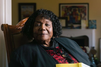 caption: Melba Pattillo Beals, 82, went on to receive a master's degree from Columbia University and a doctoral degree at the University of San Francisco.