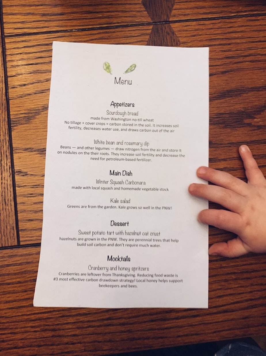 caption: The menu for my first attempt at a low-carbon dinner party.