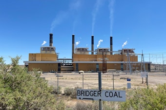 caption: The Jim Bridger coal plant in Point of Rocks, Wyo., powers more than a million homes across six Western states. Under proposed federal rules many coal plants would have to dramatically reduce carbon dioxide emissions in coming years.