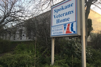 caption: Since July 21, 34 residents and 23 staff at the Spokane Veterans Home have tested positive for COVID-19. Three residents died.