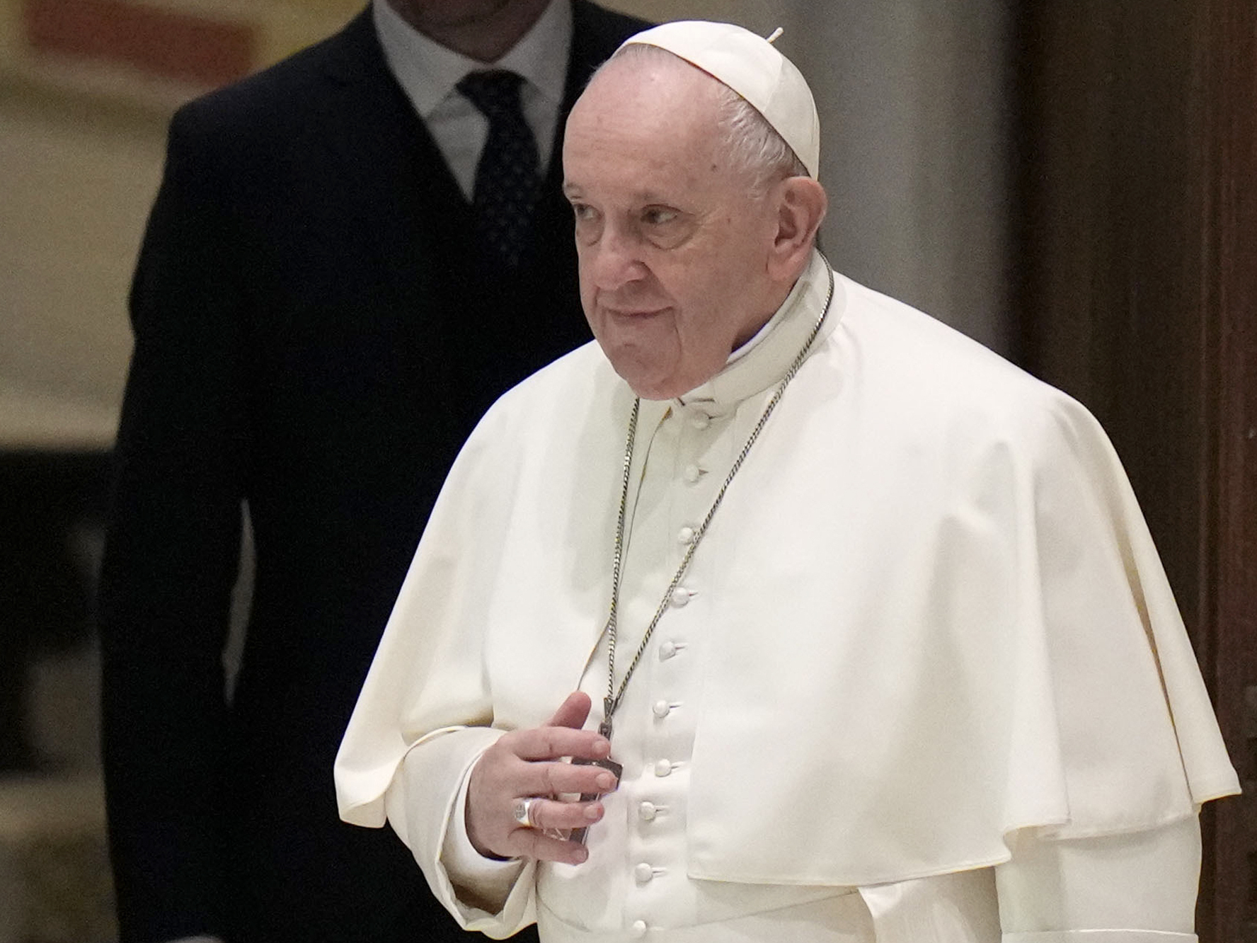 caption: Pope Francis has issued the "Praedicate Evanglium" — or "Proclaiming the Gospel" — as part of his reform work for the Catholic Church.