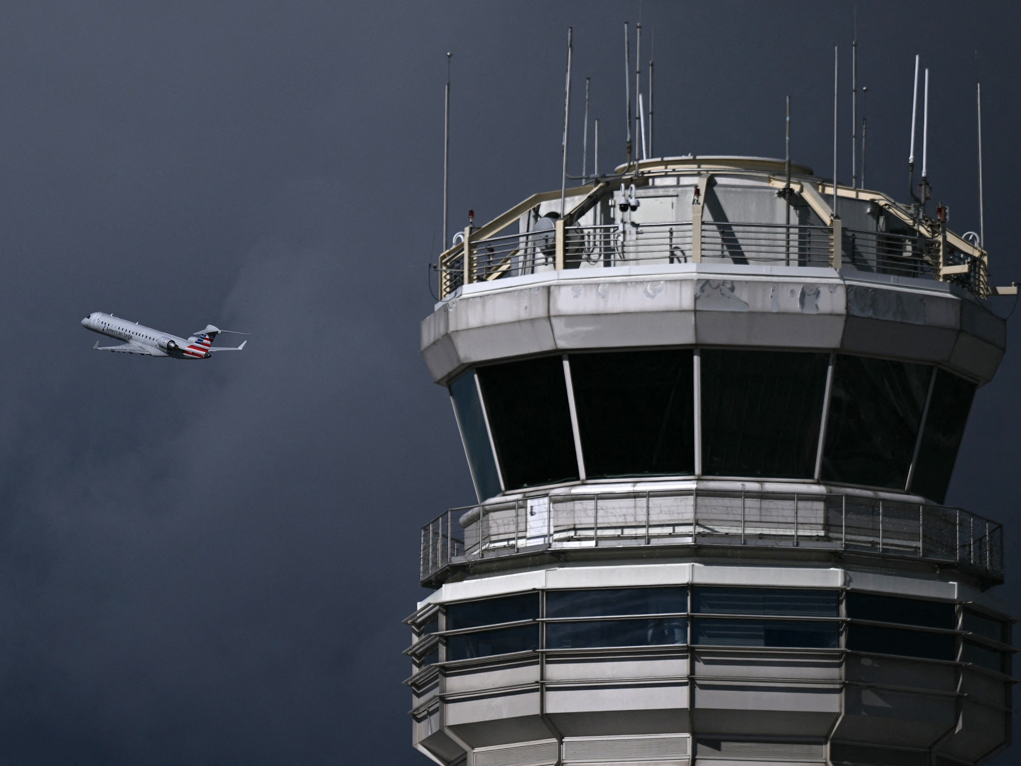 caption: As the U.S. government shutdown enters a record 36th day, air traffic controllers, who are required to work without pay, are feeling the squeeze.