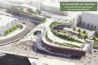 caption: An artist's rendition of how Seattle's Waterfront could look after a major remodel in the wake of the Alaskan Way Viaduct coming down. 
