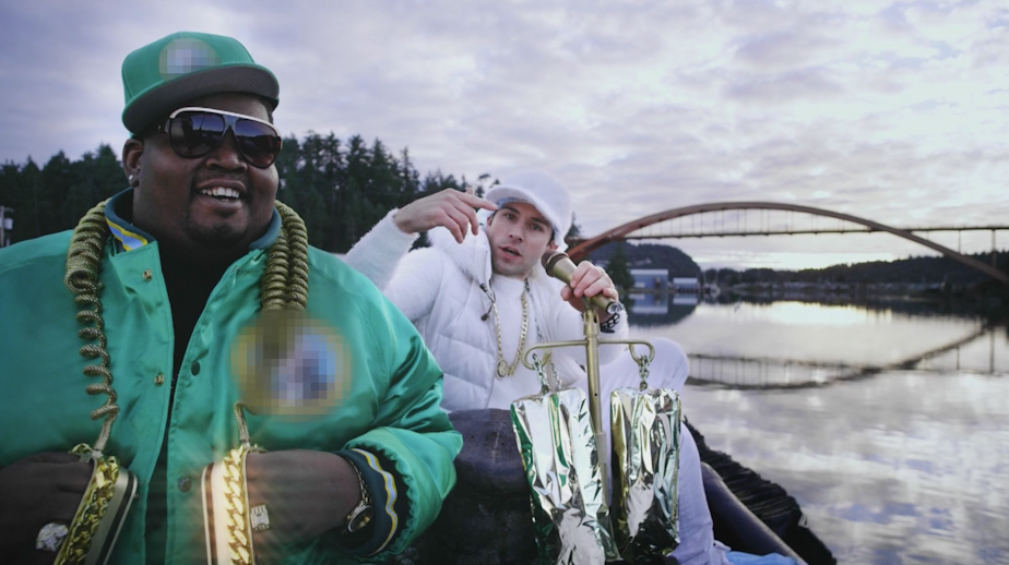 caption: Washington's health exchange used ads featuring a fictitious rap duo to get the word out during open enrollment.