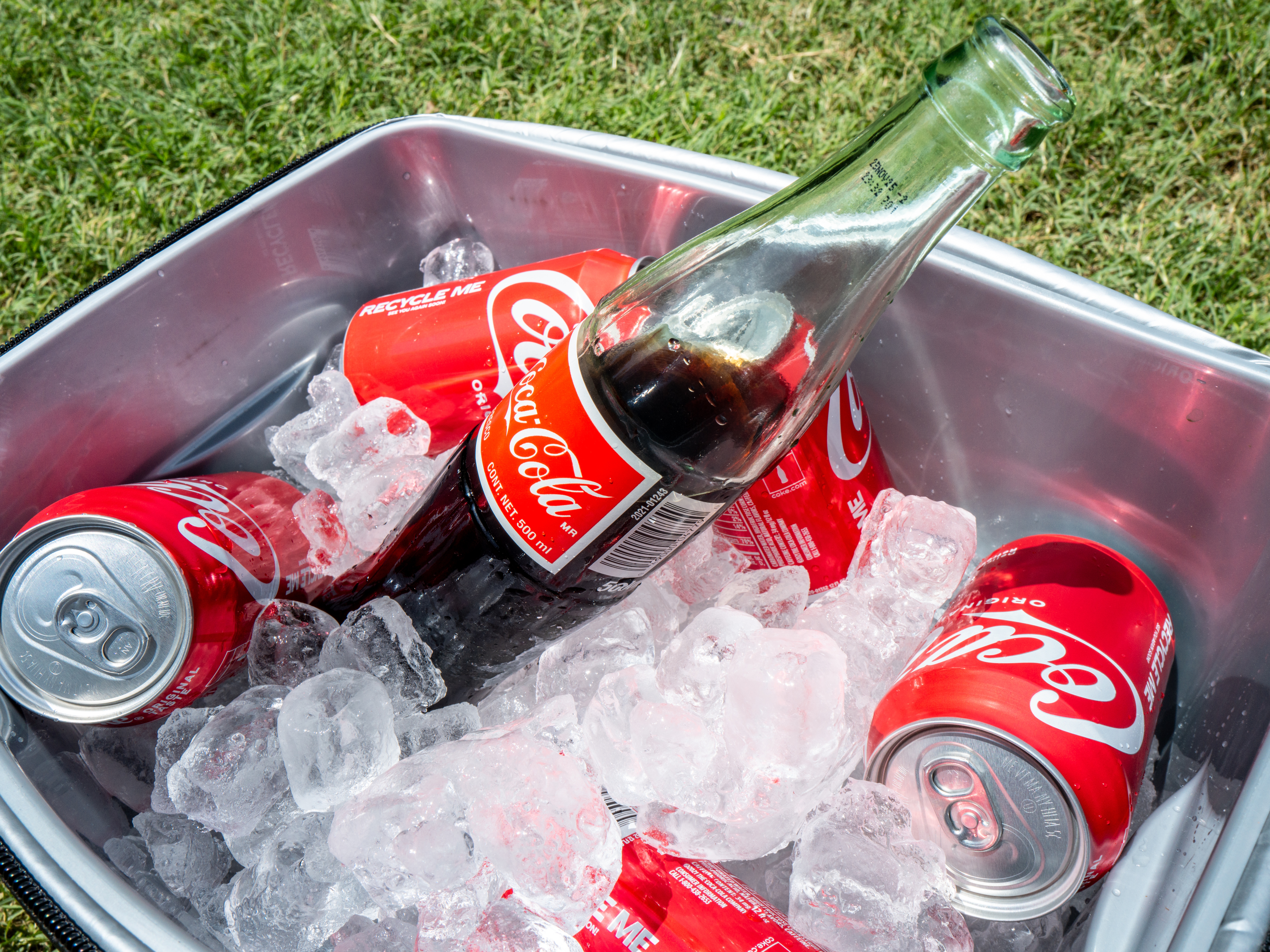 caption: Coca-Cola Chairman and CEO James Quincey says the company will "expand our trademark Coca-Cola product range with U.S. cane sugar" to give Coke fans a new option. President Donald Trump mentioned the plan last week, saying Coca-Cola had "agreed" to use real cane sugar, similar to its recipe for Mexican Coke.