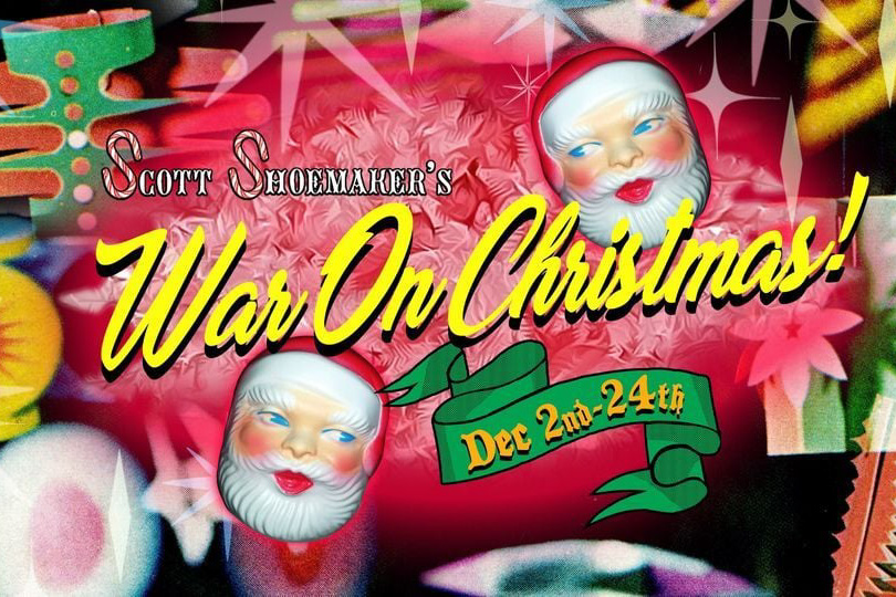 caption: Scott Shoemaker’s War on Christmas! 