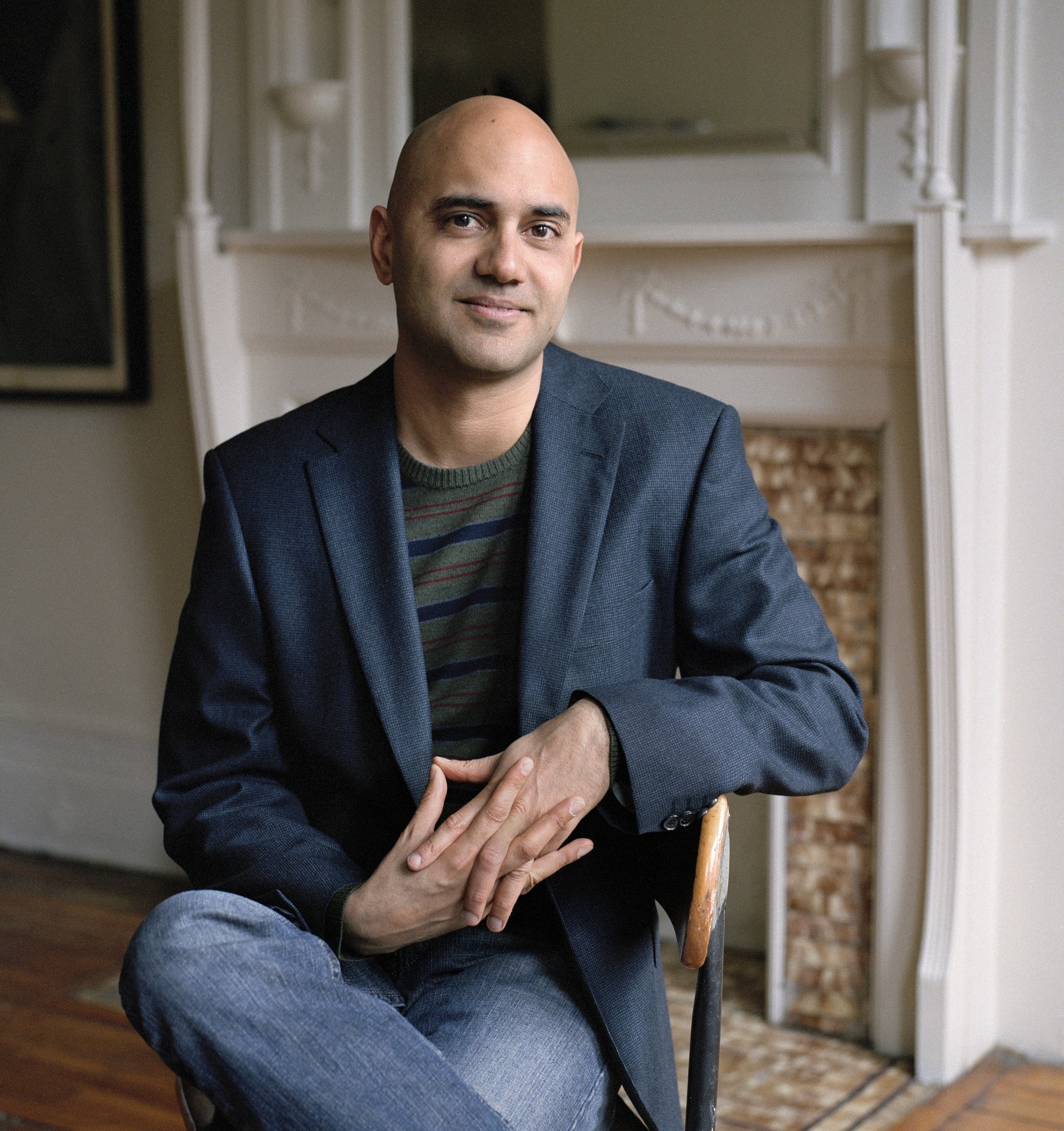 caption: Playwright Ayad Akhtar