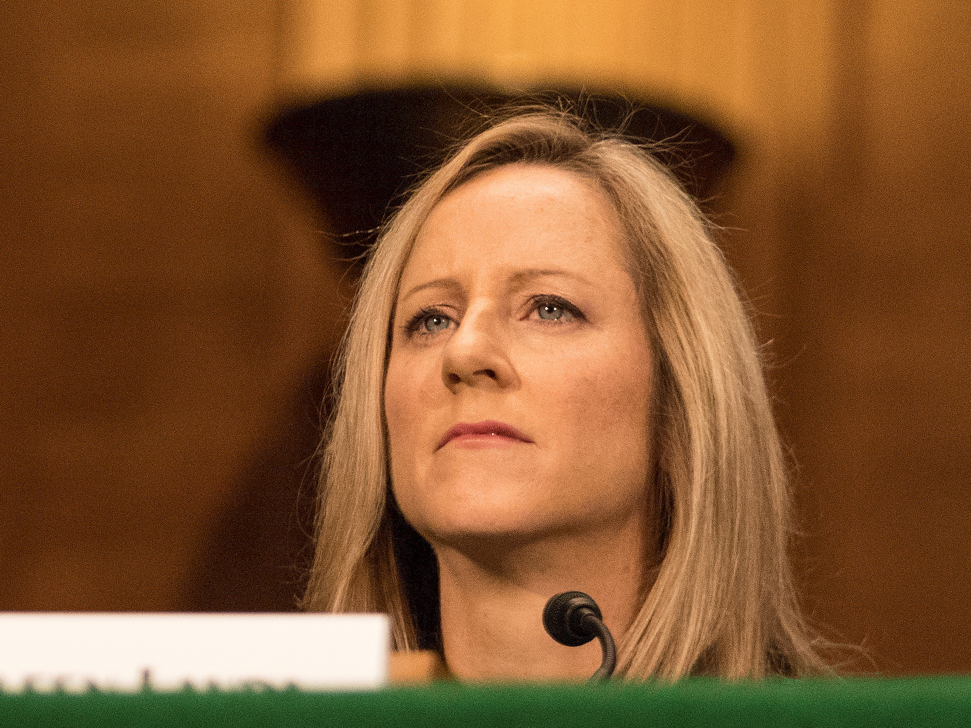 caption: Democratic senators are demanding that the Consumer Financial Protection Bureau, led by Kathleen Kraninger, do its job supervising the student loan system.