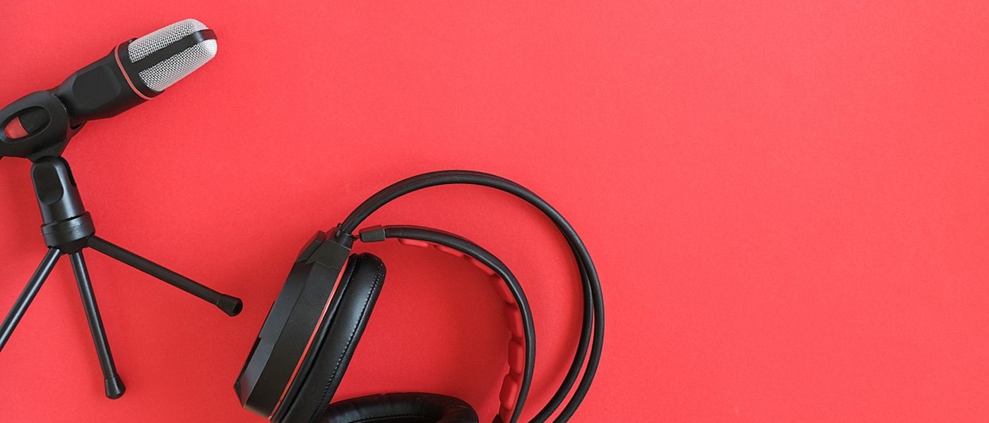 Stock Photo - Podcast Equipment
