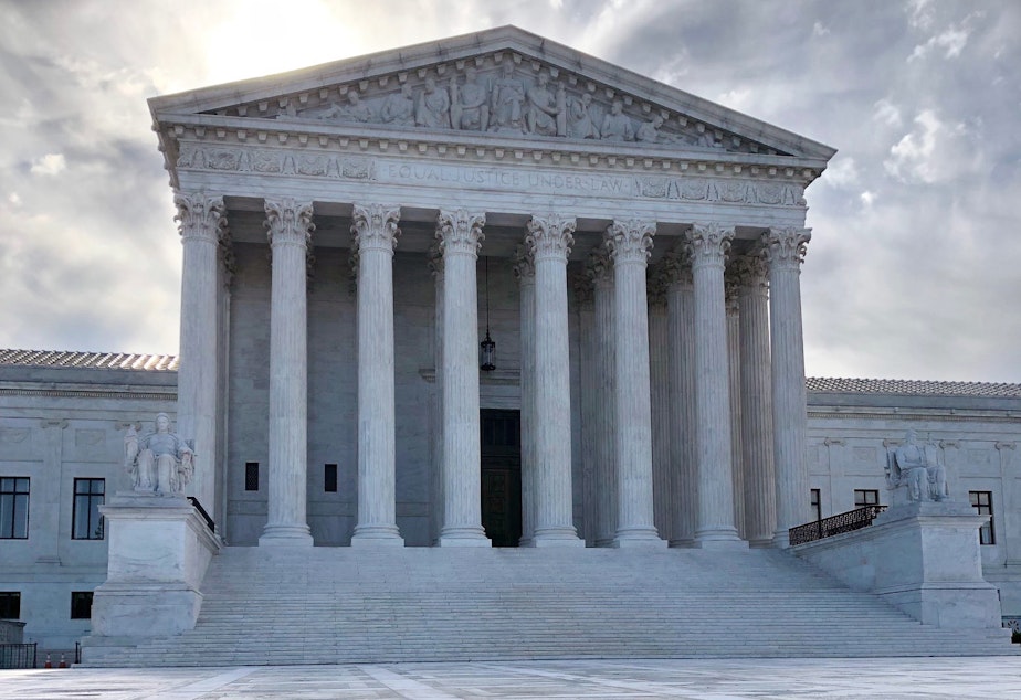 The Supreme Court building in Washington