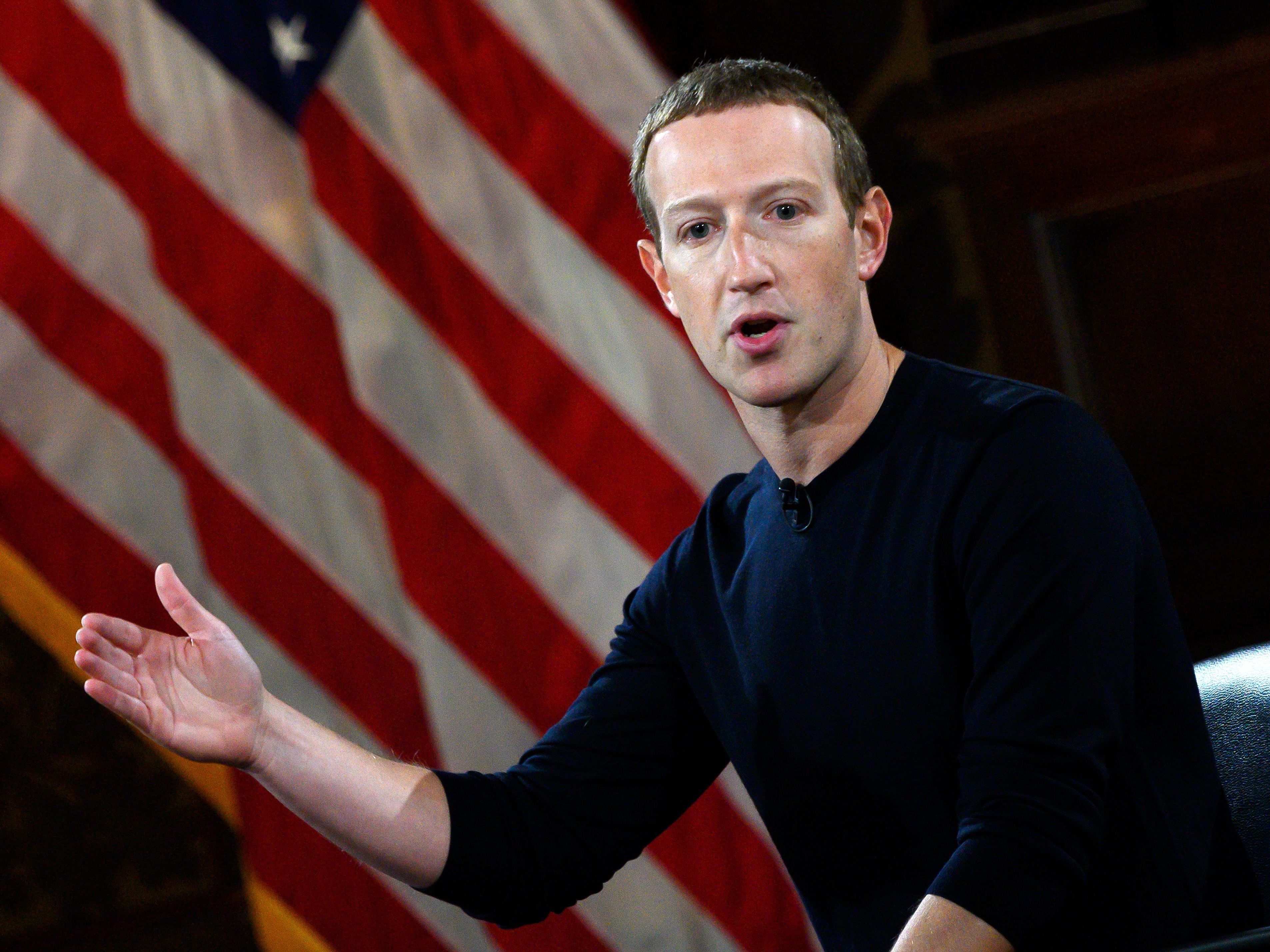 caption: Facebook CEO Mark Zuckerberg says protecting the social network from manipulation is one of his top priorities.