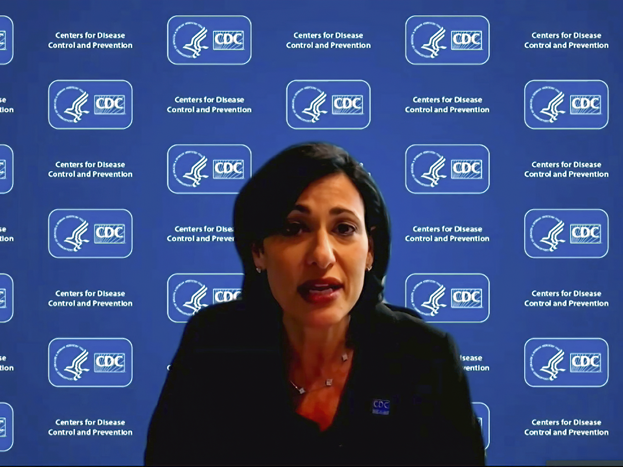 caption: Dr. Rochelle Walensky, director of the Centers for Disease Control and Prevention, speaks during a White House briefing on the Biden administration's response to the COVID-19 pandemic.