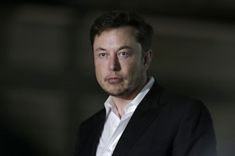 caption: The U.S. Securities and Exchange Commission filed a lawsuit Thursday against Tesla CEO Elon Musk accusing him of securities fraud.
