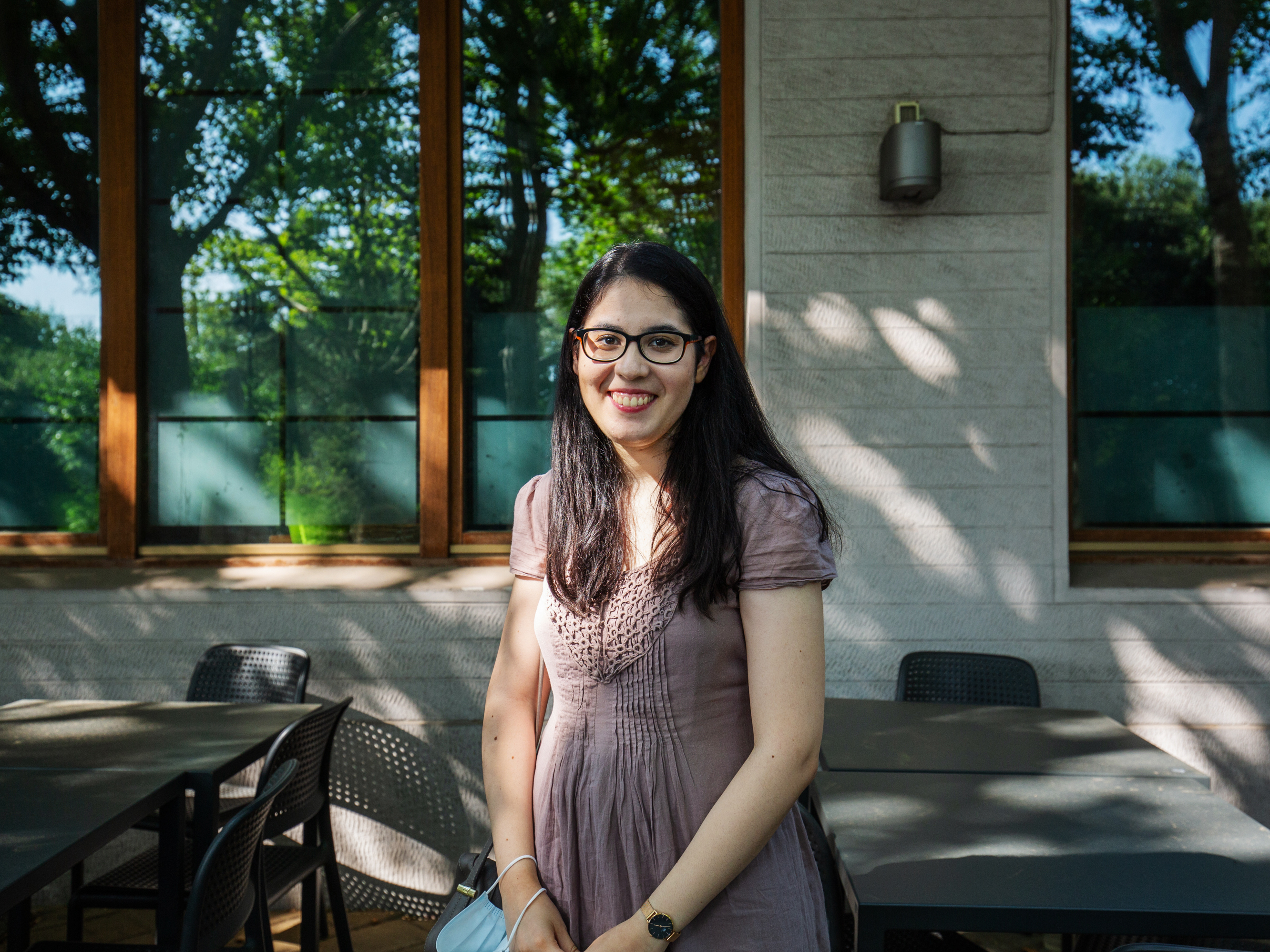 caption: Susanne Seghayer, 24, from Trieste. Born from Libyan father and Friulian mother. Today she is a young sound engineer with a very strong passion for cinema.