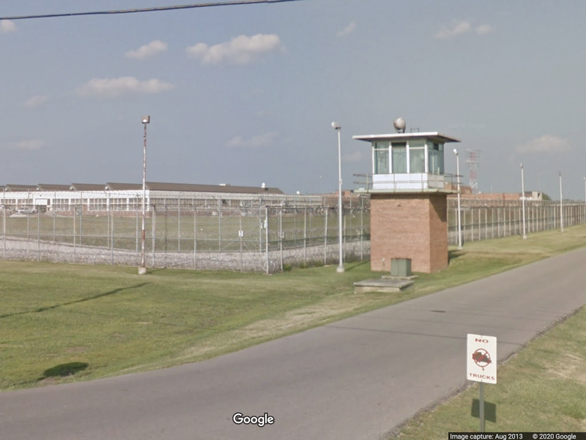 caption: Ohio's prison system accounts for more than 20% of its 12,919 confirmed coronavirus cases. Mass testing at the Marion Correctional Institution, seen here, found more than 1,800 cases.