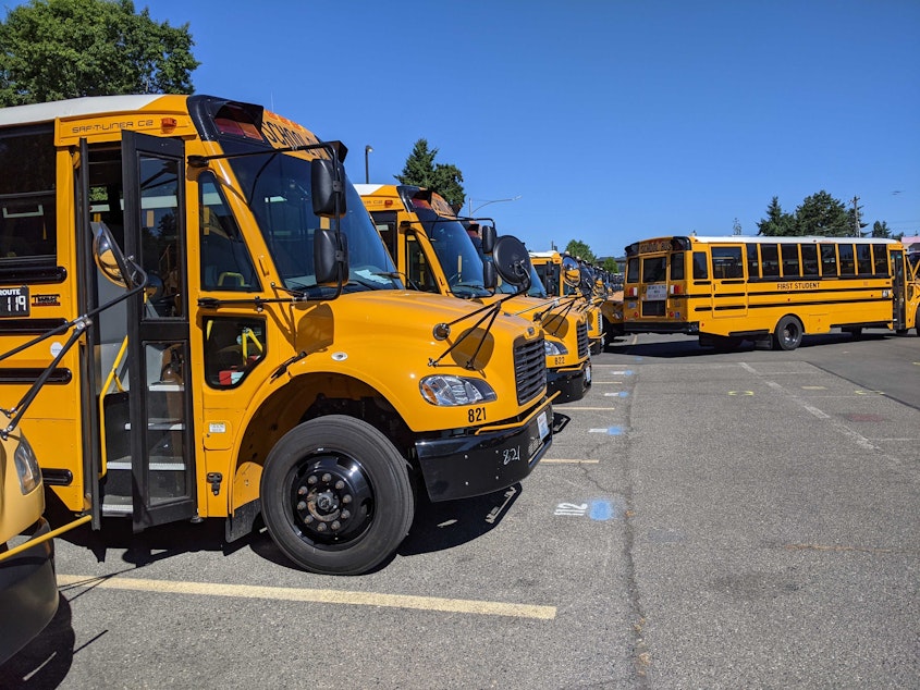 KUOW - Seattle faces shortage of school bus drivers as K-12
