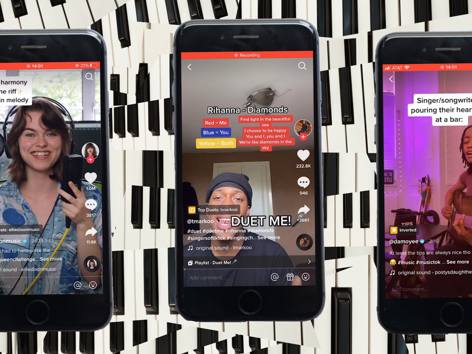 caption: A lot of musicians are skipping the traditional path into the industry, and are going straight to their fans instead.