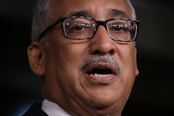 caption: House labor committee Chairman Bobby Scott, D-Va., has shepherded through his committee a bill that would gradually raise the federal minimum wage to $15 from $7.25 by 2024.