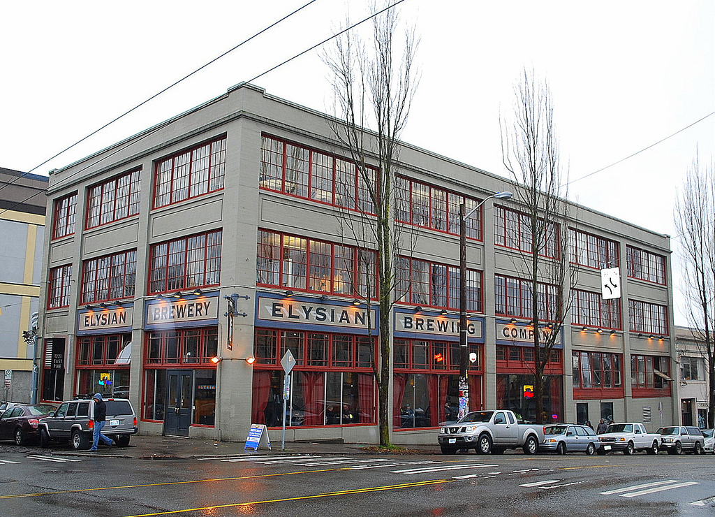 caption: Elysian Brewery on Capitol Hill, Seattle, has a new owner.