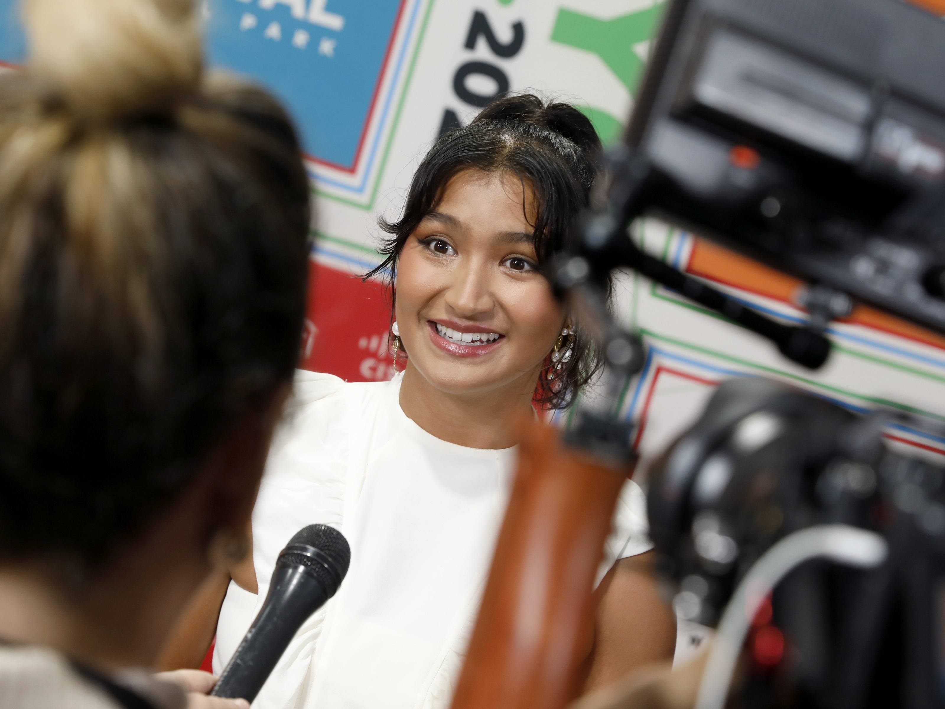 caption: Deja Foxx attends Global Citizen Festival 2023 at Central Park on September 23, 2023 in New York City. 