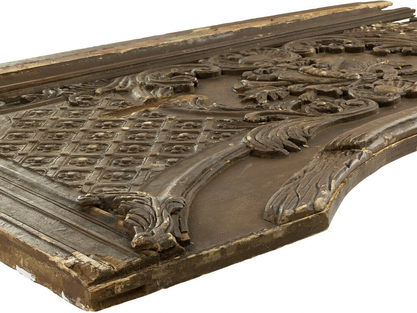 caption: The wooden door panel that saves Rose's life in the 1997 blockbuster <em>Titanic</em> was one of hundreds of iconic Hollywood props, and several from the movie, auctioned off in a five-day sale last week.