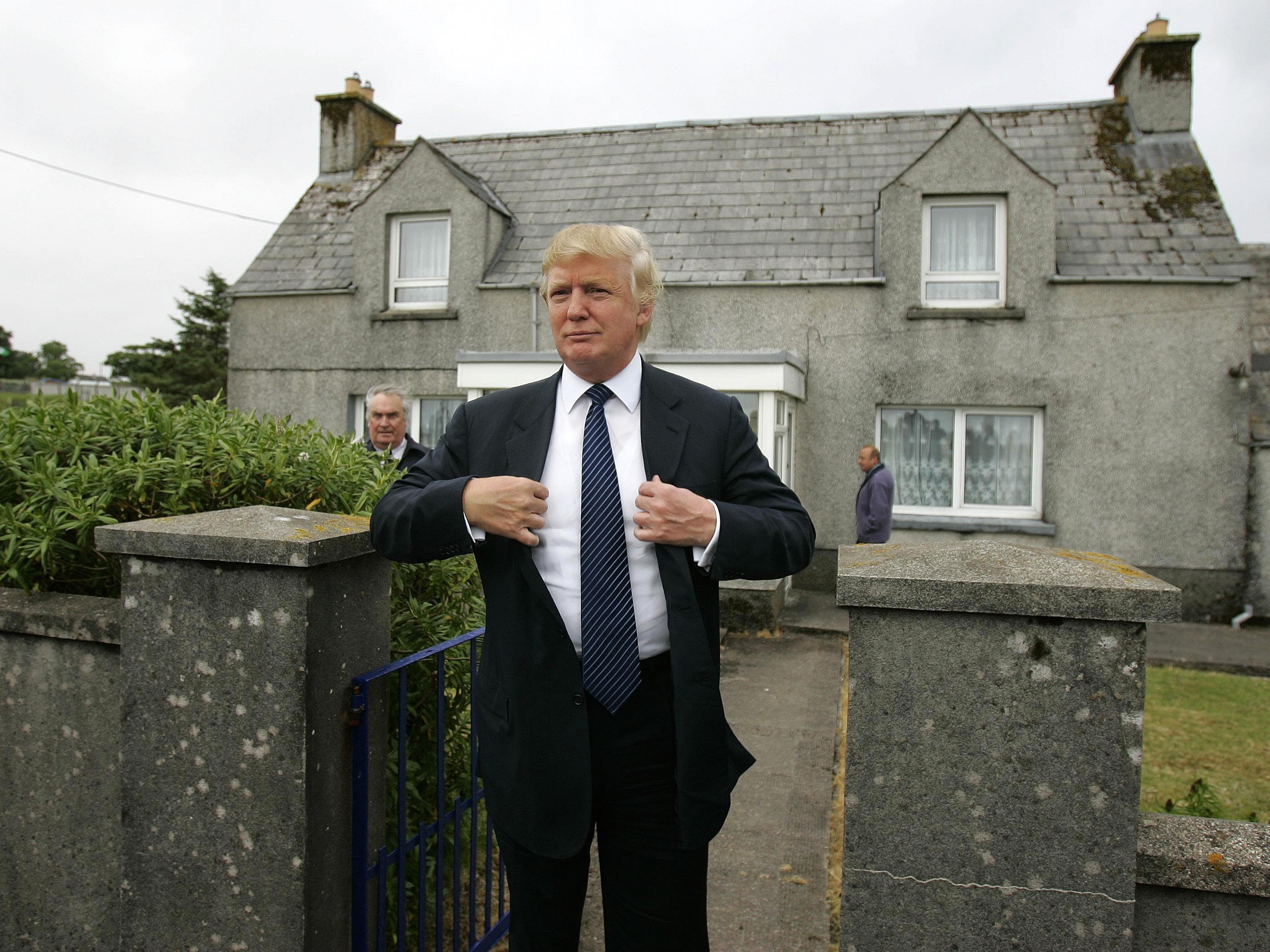 KUOW - Trump is making a state visit to the U.K., the homeland of his  immigrant mother, image size:1400x1050