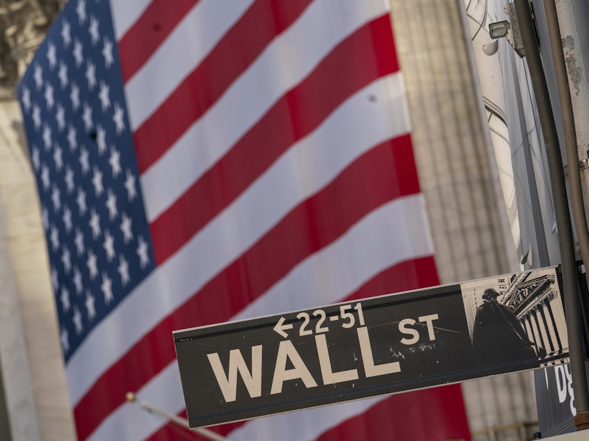 caption: Stocks slumped after President Trump called on his negotiators to stop trying to reach a coronavirus relief deal with Democrats until after the election. The tweet from Trump dashed market hopes for near-term economic aid from Congress.