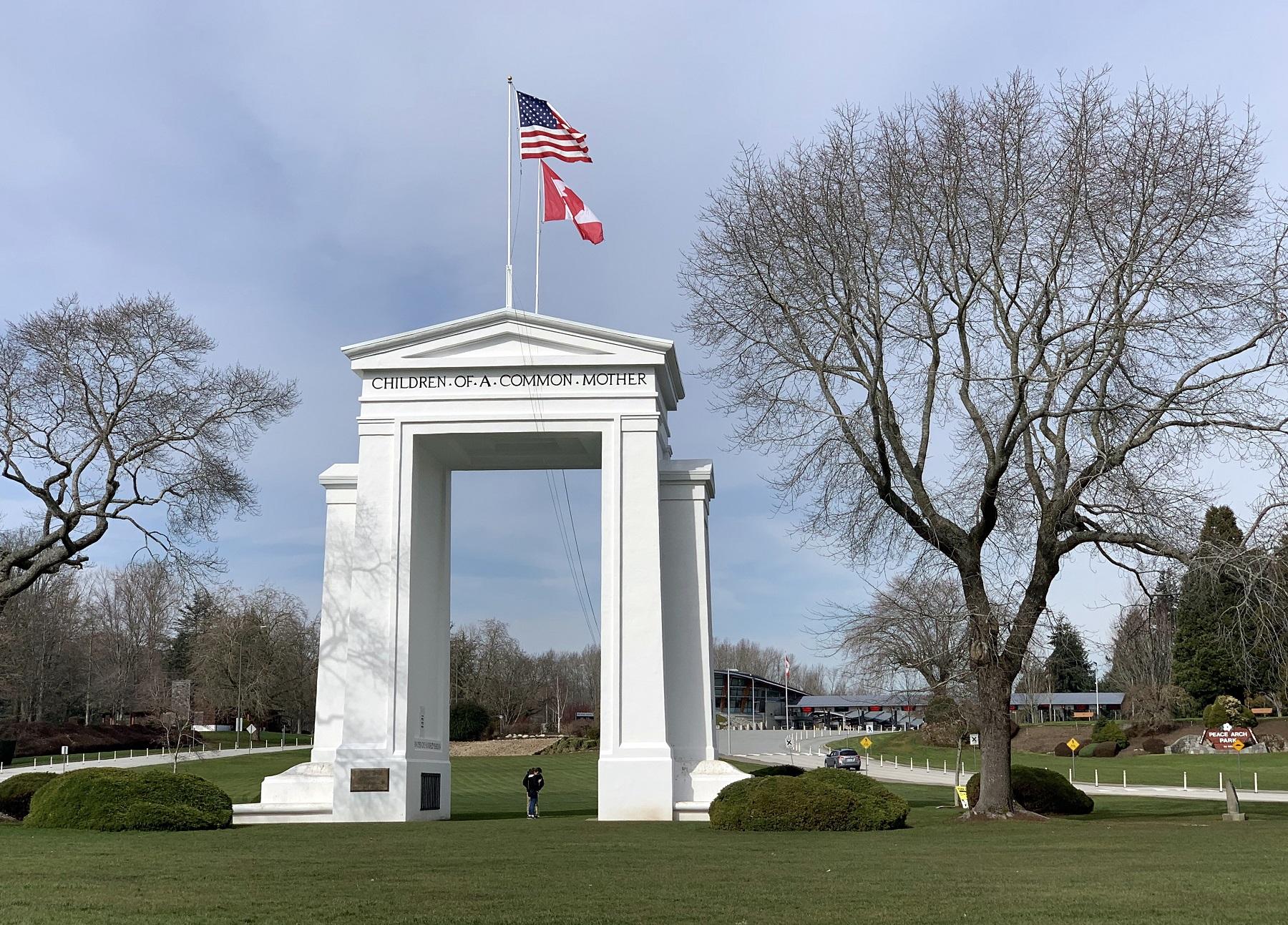 How to flagpole deals at peace arch