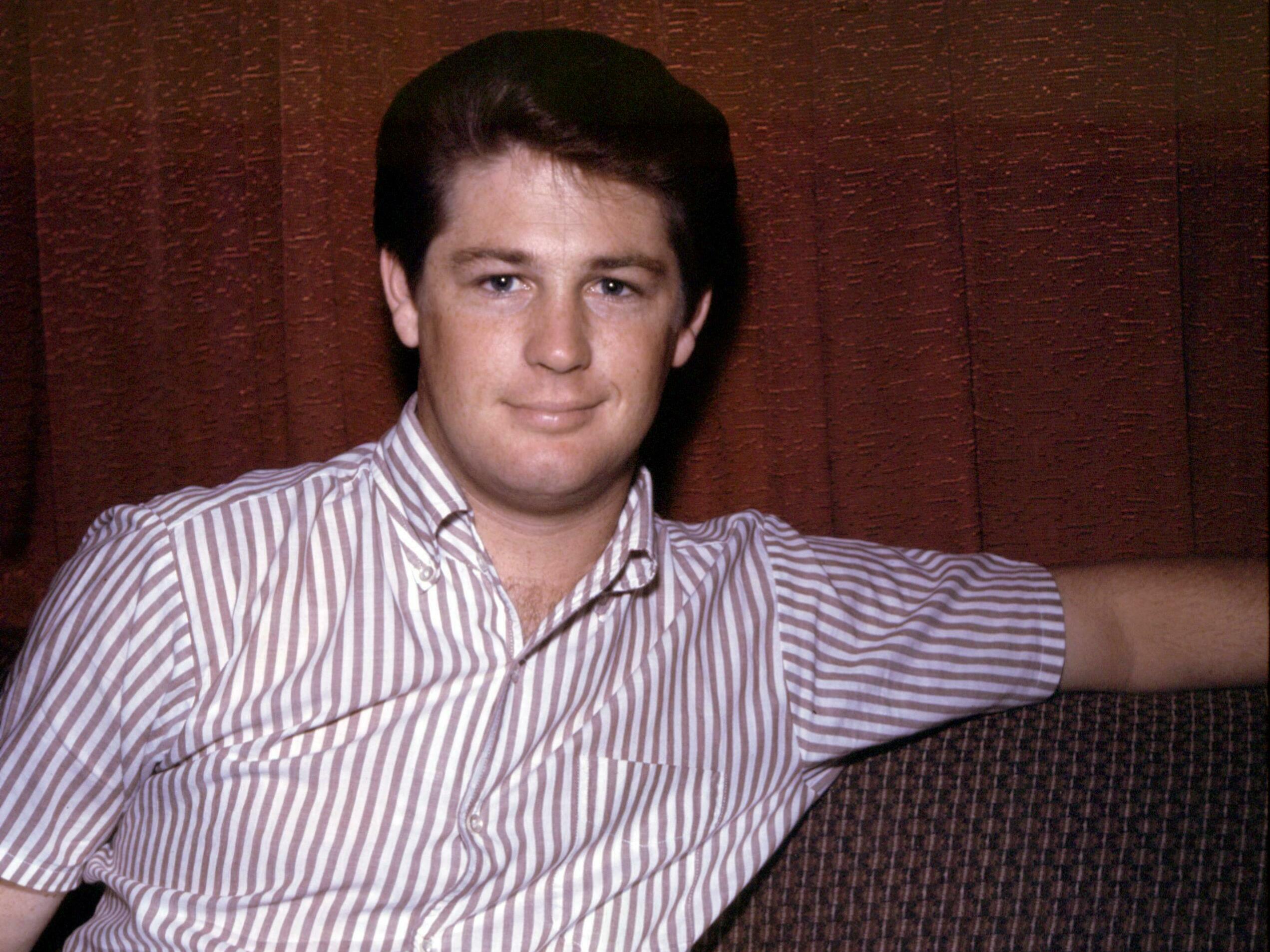 caption: Brian Wilson in 1965.