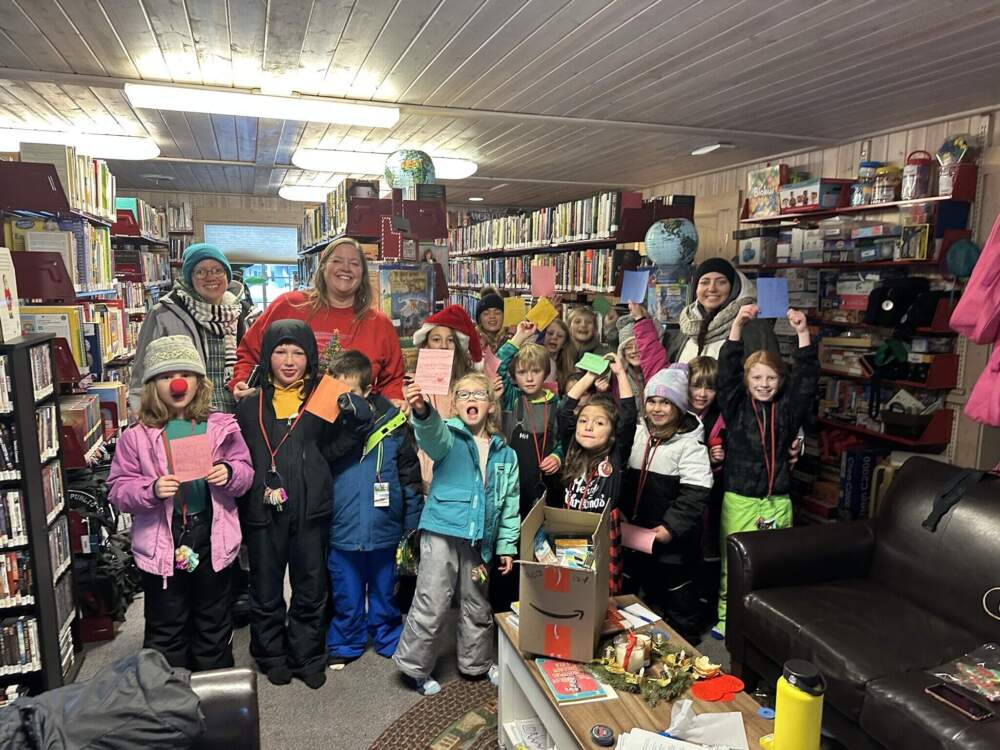 caption: Donnelly Public Library hosted children's programming. (Courtesy of Sherry Scheline)